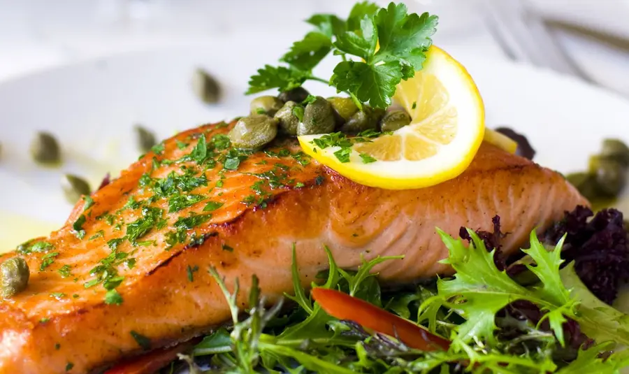 Cooked Salmon, benefits of prepared meals