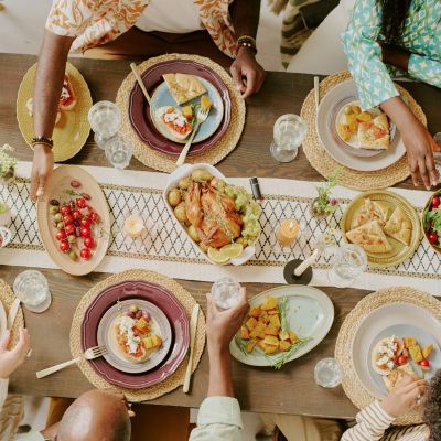 Healthy group meals
