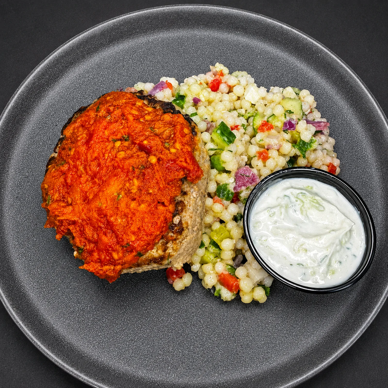 Mediterranean Turkey Burger