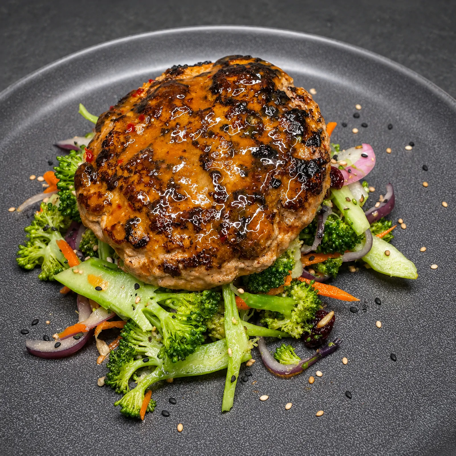 Asian Turkey Burger